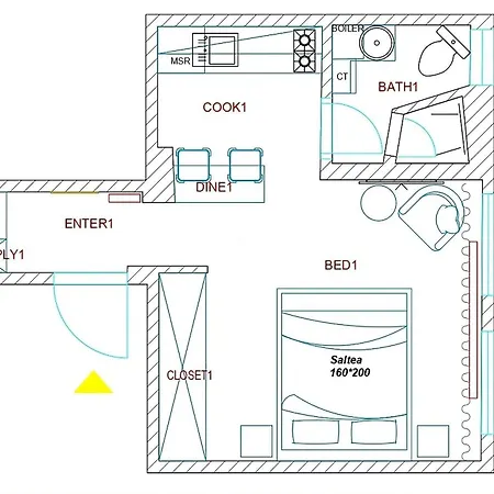 Apartament Industrial Cozy In Piata Amzei *