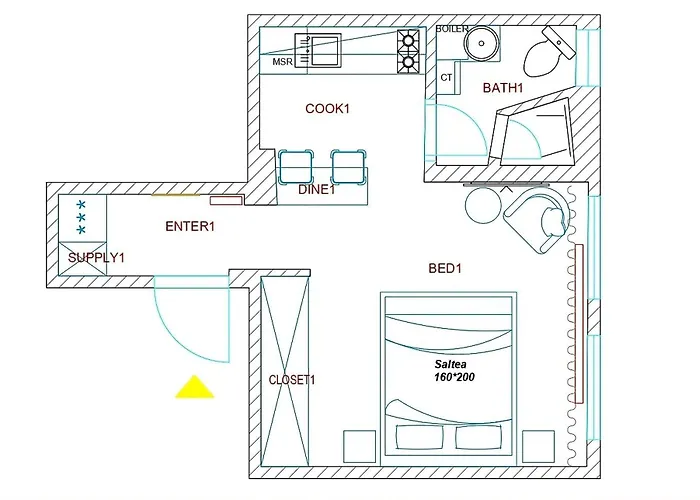 Apartamento Industrial Cozy In Piata Amzei *