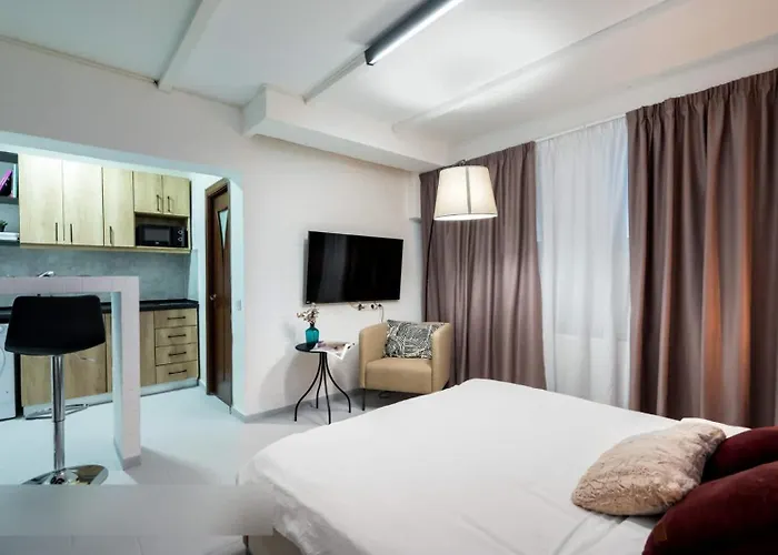 Industrial Cozy In Piata Amzei Apartament *